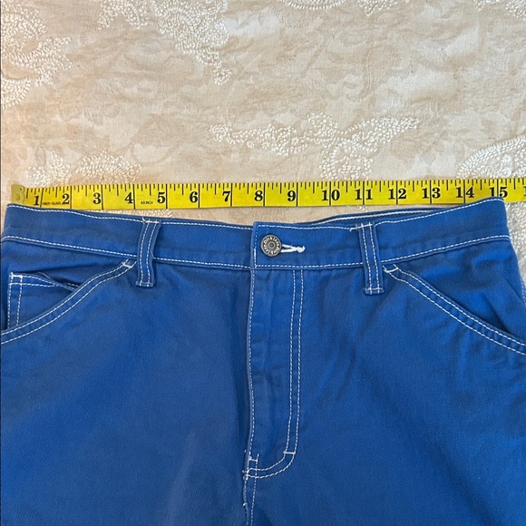 Dickies Carpenter Pants in Royal Blue with white stitching Size 27 - Picture 10 of 12